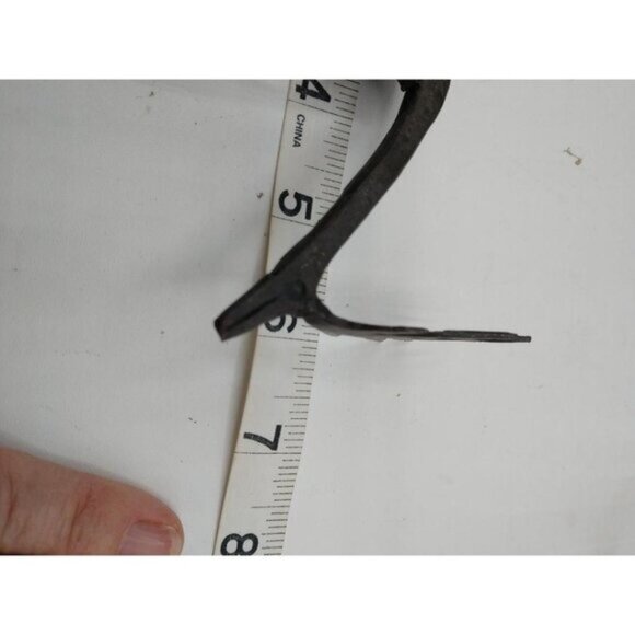 Handcrafted Rustic Iron Deer Figure 4" x 6" - Picture 3 of 4